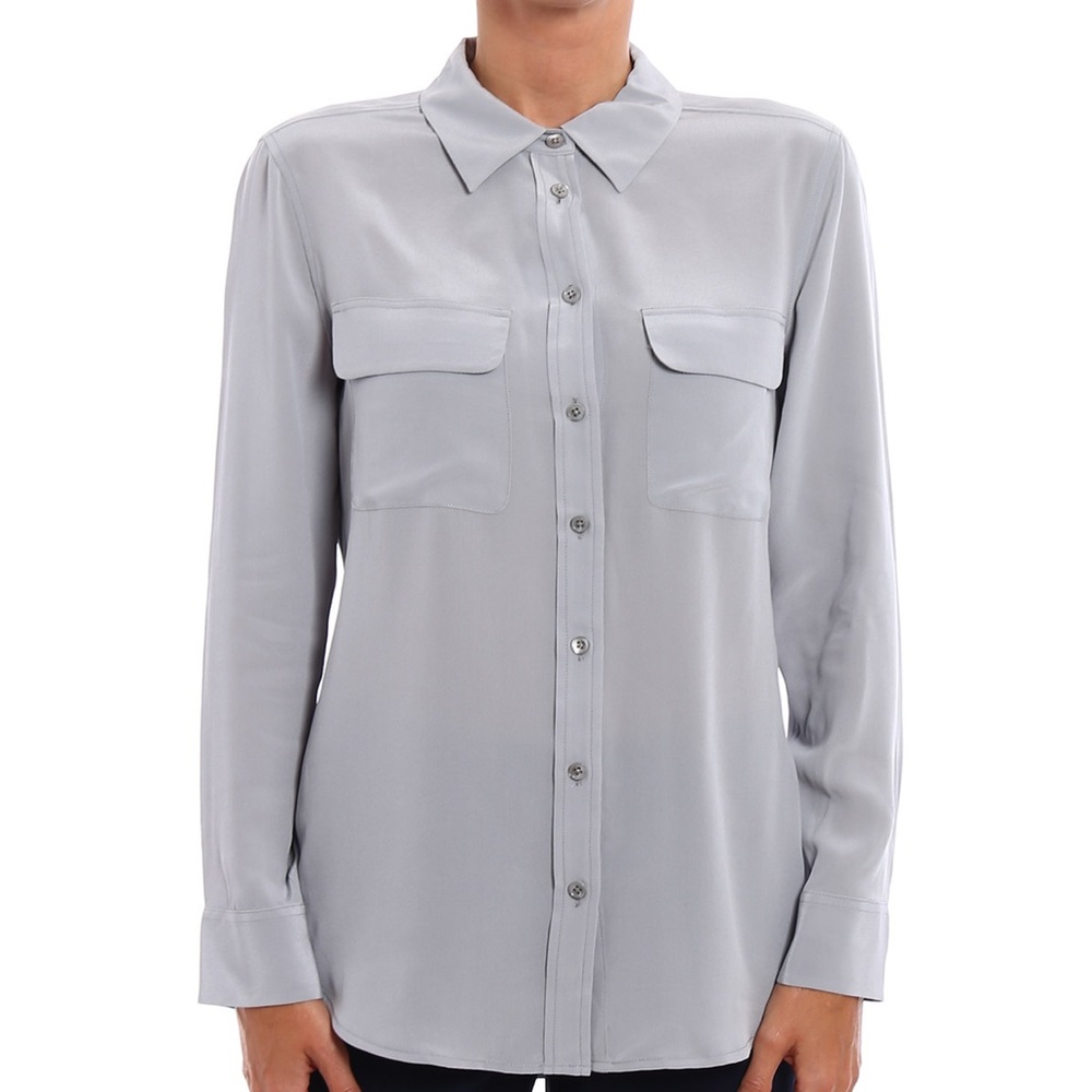 Equipment slim signature button down